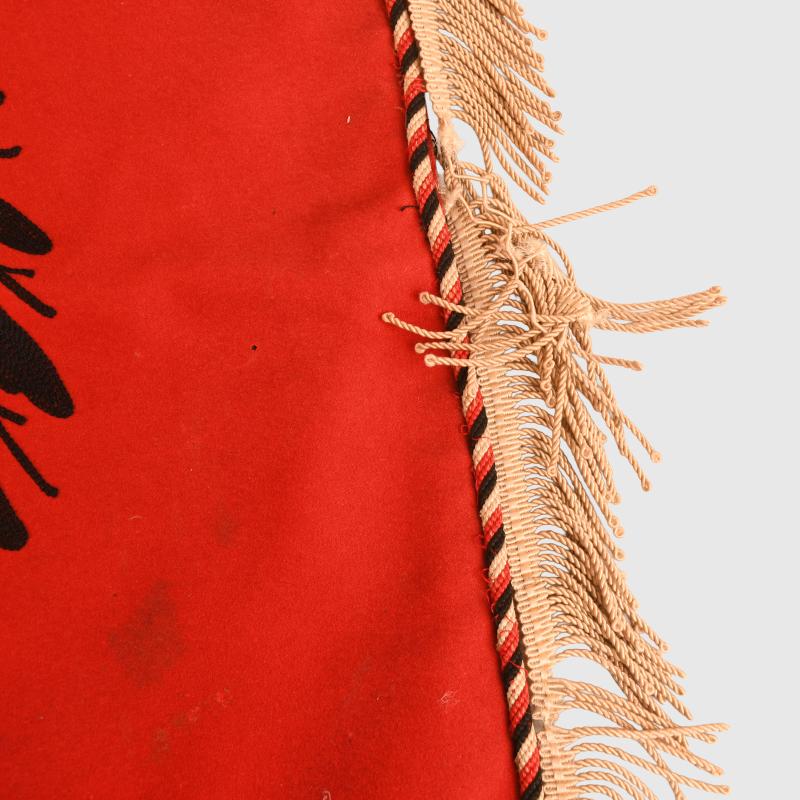 GERMAN WWI IMPERIAL GERMAN 13TH REGIMENT OF UHLANS TRUMPET BANNER.